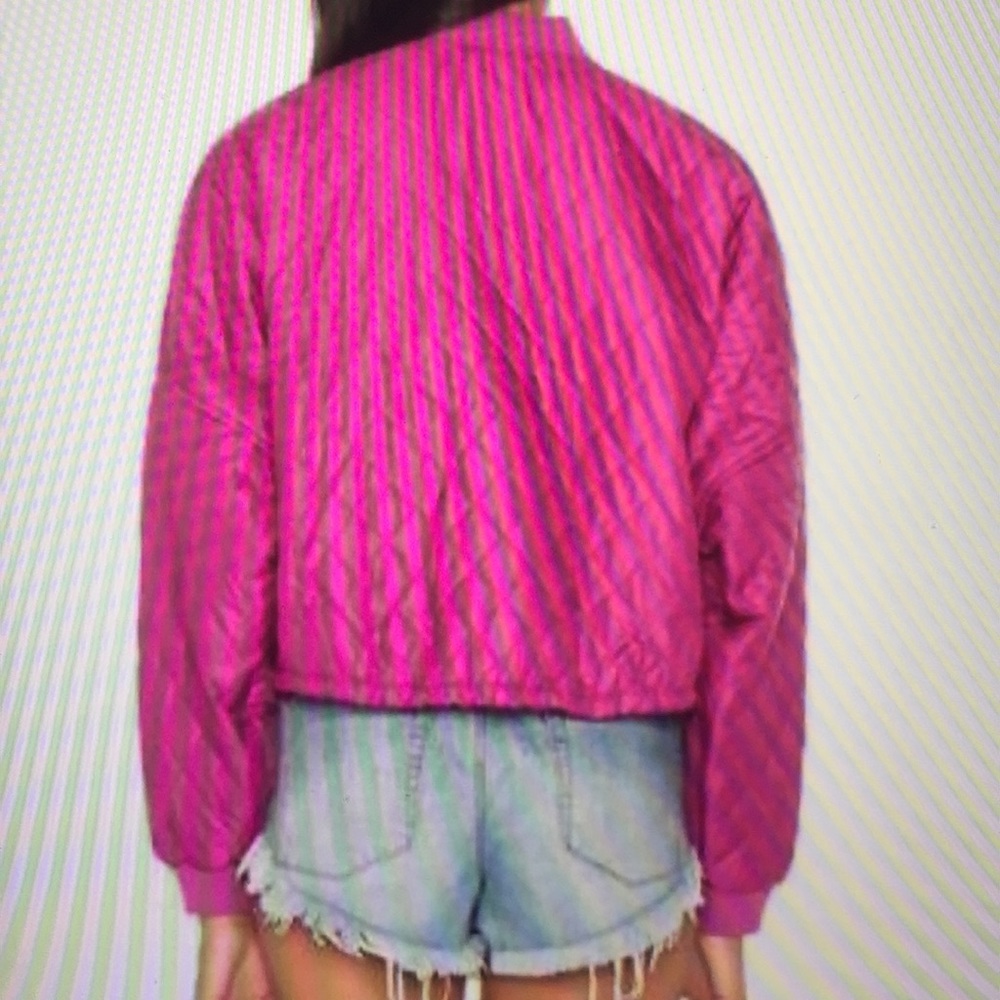 Free People Easy Quilted Bomber -NWT-L - Picture 6 of 8